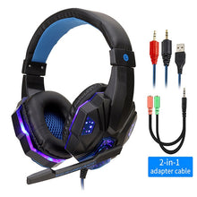 Load image into Gallery viewer, Professional Led Light Gamer Headset for Computer PS4 PS5 Fifa 21 Gaming Headphones Bass Stereo PC Wired Headset With Mic Gifts