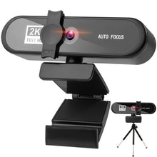 Load image into Gallery viewer, In Stcok 2K 4K Conference PC Webcam Autofocus USB Web Camera Laptop Desktop For Office Meeting Home With Mic 1080P HD Web Cam
