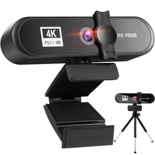 Load image into Gallery viewer, In Stcok 2K 4K Conference PC Webcam Autofocus USB Web Camera Laptop Desktop For Office Meeting Home With Mic 1080P HD Web Cam

