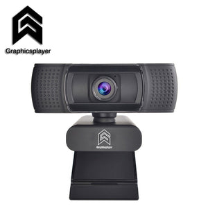 Webcam 1080P,  HDWeb Camera with Built-in HD Microphone 1920 x 1080p USB Plug n Play Web Cam, Widescreen Video